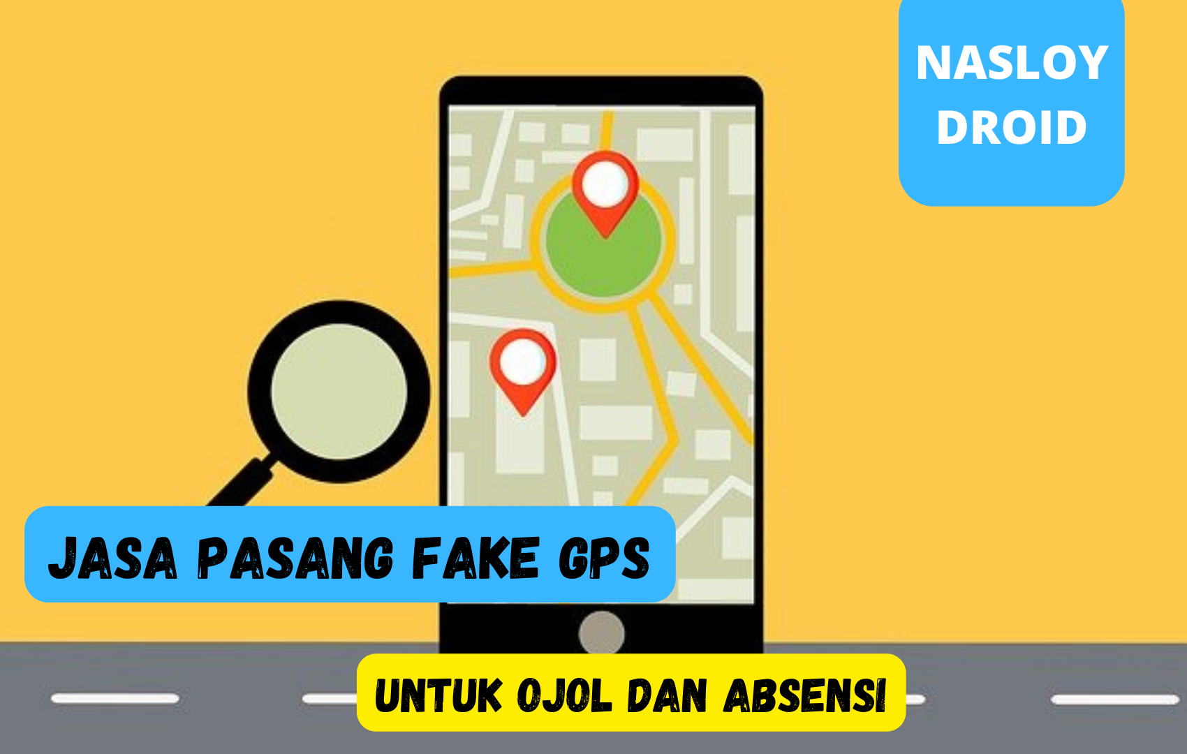 Jasa Pasang Fake GPS Untuk OJOL dan Absensi